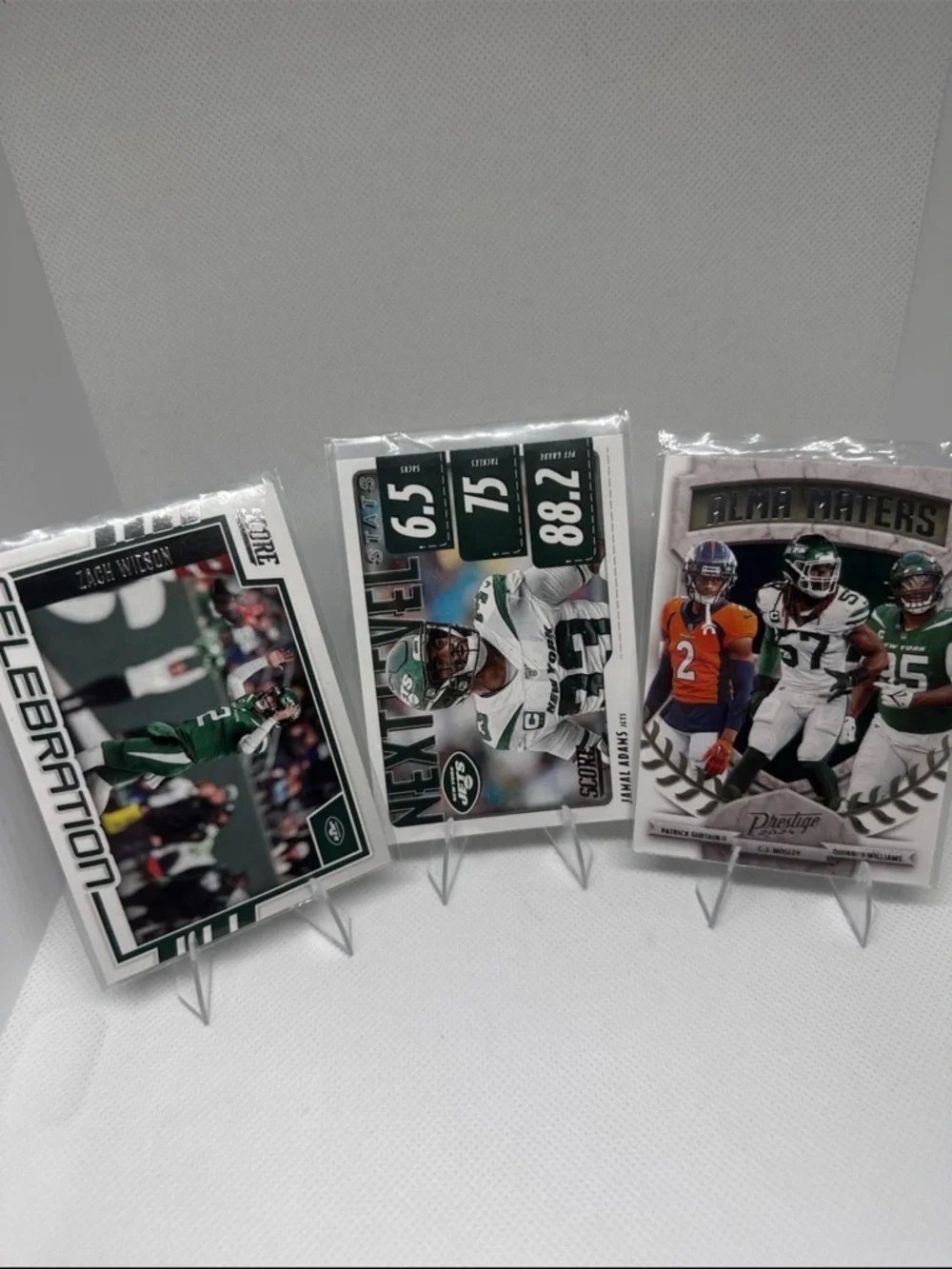 ❗️New York jets card lot- rookies, inserts, parallels, #’d, base, veterans, mem - Picture 10 of 16